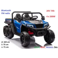Otroško terensko kmetijsko vozilo 6-kolesnik XB-1038A 24V 800W Otroško terensko kmetijsko vozilo 6-kolesnik XB-1038A 24V 800W